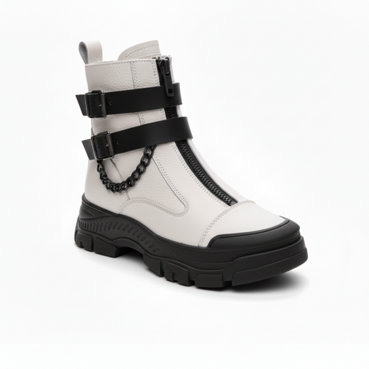 Ankle Boots – Easy On-Off Fit with Secure Straps