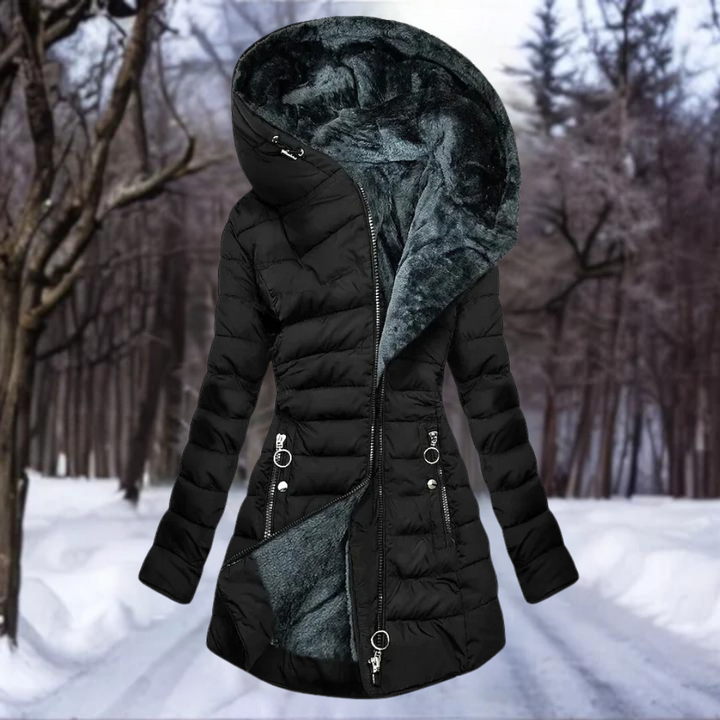 Beca | Elegant fleece coat for women