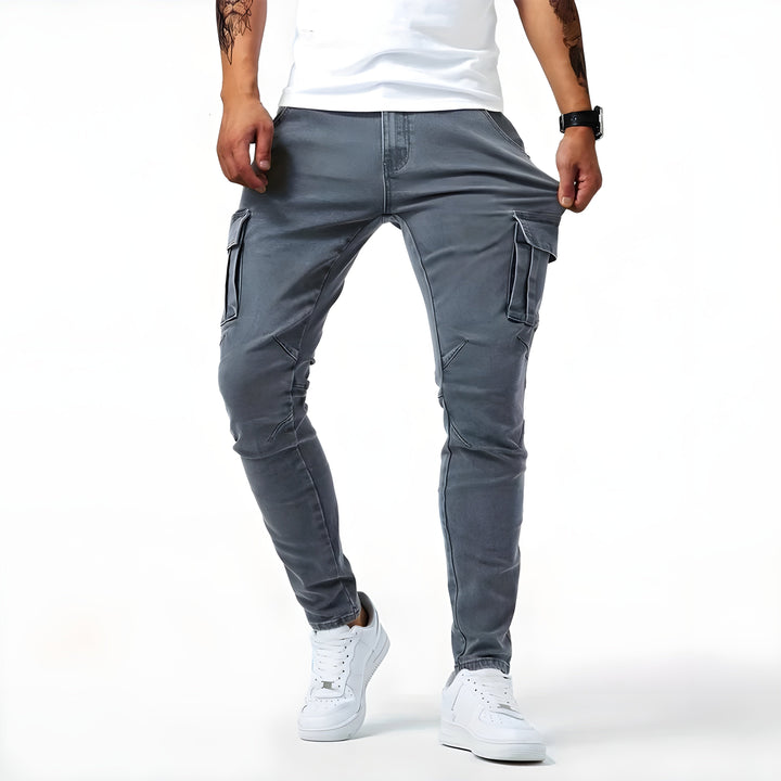 Samuel™ | Stretch denim cargo pants