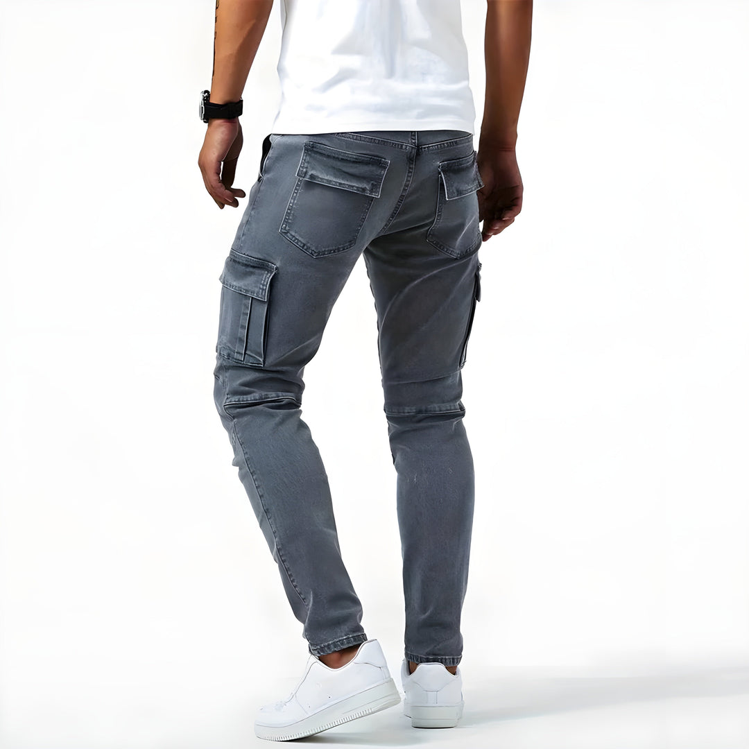 Samuel™ | Stretch denim cargo pants