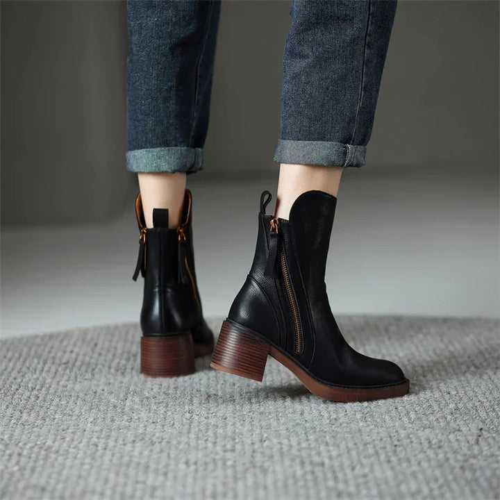 Charlotte™ - Stylish Premium Leather Boots