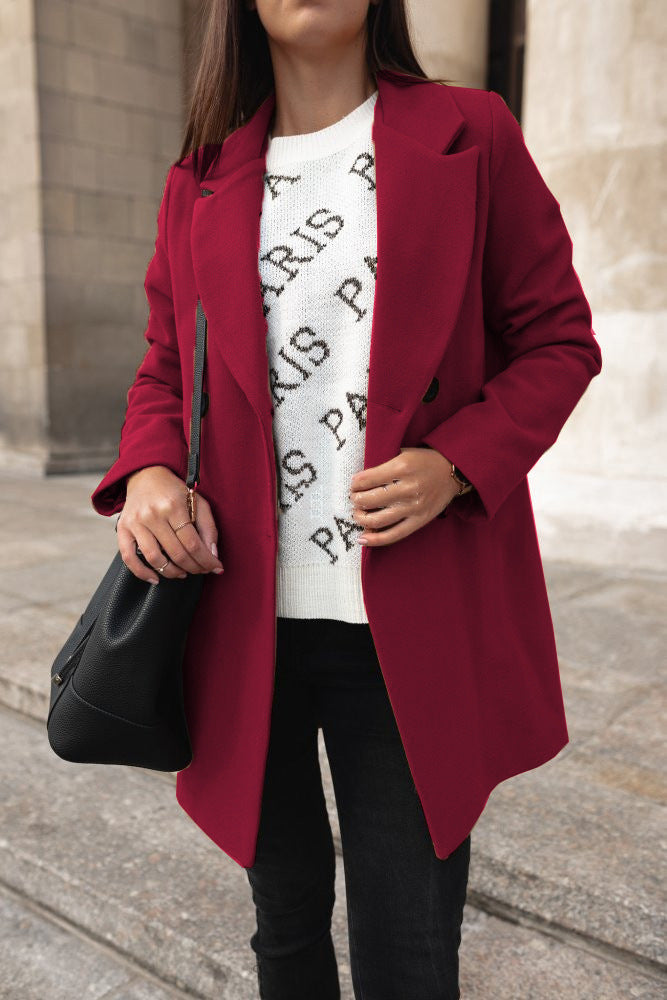 Ruby™- Stylish wool coat