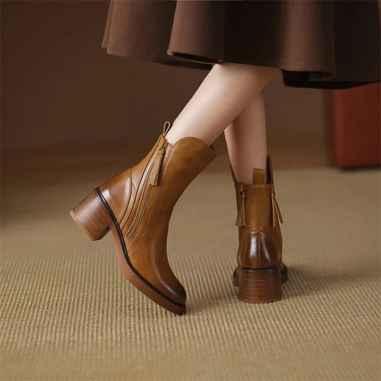 Charlotte™ - Stylish Premium Leather Boots