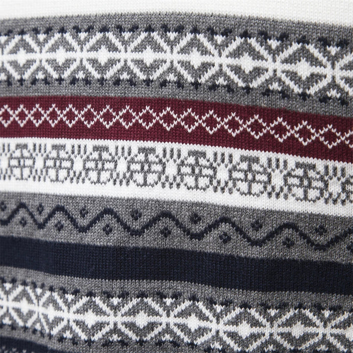 Daniel - High-quality jumper with retro pattern