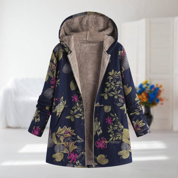 Eloise | Fall/winter coat with floral print